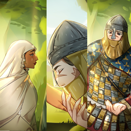 Varego y su Dama Romana