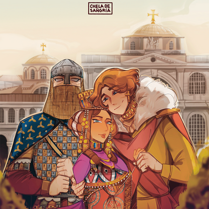 Varego, Roma Oriental y su esposo